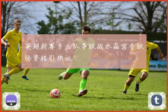 英超新赛季九队争欧战水晶宫夺欧协资格引热议